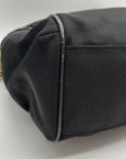 JPK Black Nylon Paris Shoulder Bag