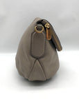 Marc Jacobs Gray Leather Classic Q Natasha Crossbody Bag