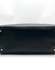 Kate Spade Black Leather Kona Patterson Drive Tote Bag
