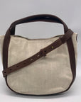 Madewell Beige Cotton-Lined Sydney Crossbody Bag