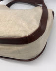 Madewell Beige Cotton-Lined Sydney Crossbody Bag