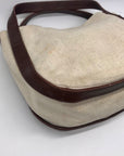 Madewell Beige Cotton-Lined Sydney Crossbody Bag