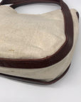 Madewell Beige Cotton-Lined Sydney Crossbody Bag