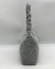 I.N.C International Concepts Silver Mesh Scrunch Shoulder Bag