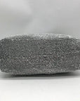 I.N.C International Concepts Silver Mesh Scrunch Shoulder Bag