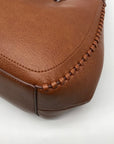 Style & Co Tortoise Shell Whip-Stitch Soft 4-Poster Tote