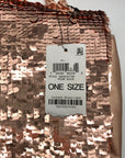 I.N.C. International Concepts Rose Gold Sequin Ajae Crossbody Bag