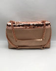 I.N.C. International Concepts Rose Gold Sequin Ajae Crossbody Bag