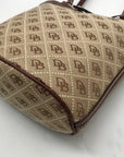 Dooney & Bourke Beige Signature Canvas Tote Bag