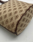 Dooney & Bourke Beige Signature Canvas Tote Bag