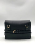 Coach Black Pebbled Leather Convertible Crossbody Bag-6959