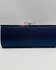 I.N.C. International Concepts Navy Blue Fabric Evening Clutch