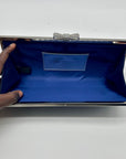 I.N.C. International Concepts Navy Blue Fabric Evening Clutch