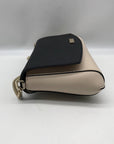 Kate Spade Black and Cream Saffiano Leather Laurel Way Greer Crossbody Bag
