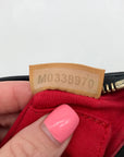 Dooney & Bourke Black Coated Canvas Disney Chef Mickey Cuisine Wristlet