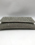 I.N.C. International Concepts Silver Mesh Prudence Convertible Clutch