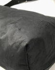 Mulberry Black Nylon Crossbody Messenger Bag 010090C