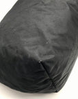 Mulberry Black Nylon Crossbody Messenger Bag 010090C