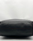 Hammit Black Leather Daniel Convertible Tote Bag