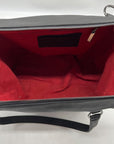 Hammit Black Leather Daniel Convertible Tote Bag