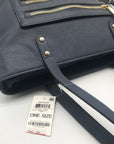 I.N.C. International Concepts Navy Brookke Zip-Top Tote - NWT