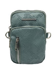 French Connection Light Blue Multi Pocket Crossbody Bag