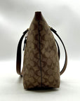 Coach Brown Leather Gallery Tote Bag F79609