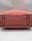 Coach Rose Pebbled Leather Bolsa Lori Shoulder Bag C4824