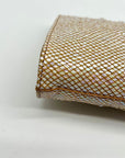 Brahmin Tiramisu Leather & Polyester Daisy Elegant Structured Clutch