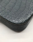Tory Burch Bluestone Leather Mcgraw Embossed Camera Bag