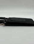 Kate Spade Black Glitter Fabric Lola Flap Phone Crossbody Bag