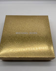 Michael Kors Metallic Black Large East West Jet Set Crossbody With Card Holder