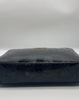 Michael Kors Metallic Black Large East West Jet Set Crossbody With Card Holder