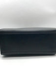 Michael Kors Black Saffiano Leather Carmen Convertible Satchel With Matching Wallet