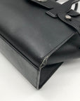 Michael Kors Black Saffiano Leather Carmen Convertible Satchel With Matching Wallet