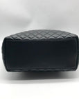 Like Dreams Black Quilted Juliet Medium Crossbody Bag