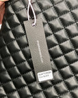 Like Dreams Black Quilted Juliet Medium Crossbody Bag