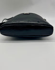 Giani Bernini Black Saffiano Croco North South Crossbody Bag