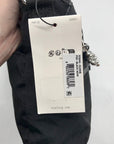 Kipling Black Noir Nylon Multipocket Angie Shoulder Bag