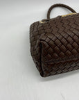JW PEI Brown Leather Crossbody Bag