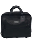 Tumi Black Ballistic Nylon 2-Wheeled Multi-Use Briefcase