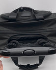 Tumi Black Ballistic Nylon 2-Wheeled Multi-Use Briefcase
