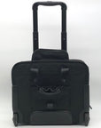 Tumi Black Ballistic Nylon 2-Wheeled Multi-Use Briefcase
