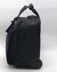 Tumi Black Ballistic Nylon 2-Wheeled Multi-Use Briefcase