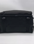 Tumi Black Ballistic Nylon 2-Wheeled Multi-Use Briefcase
