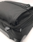 Tumi Black Ballistic Nylon 2-Wheeled Multi-Use Briefcase