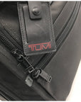 Tumi Black Ballistic Nylon 2-Wheeled Multi-Use Briefcase