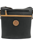 Giani Bernini Black North South Crossbody Bag