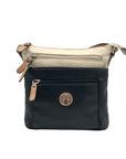 Giani Bernini Color-Block Pebbled Crossbody Bag