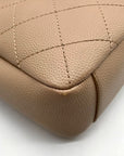 Like Dreams Taupe Big City Grace Shoulder Bag